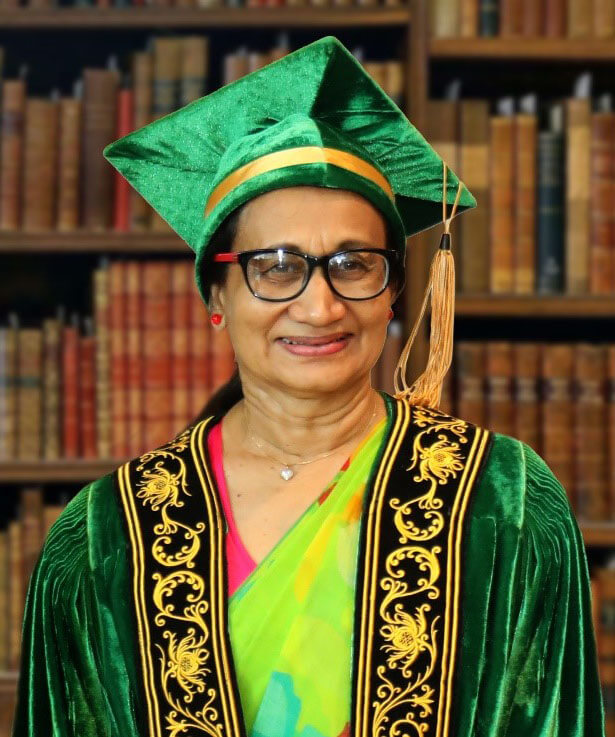 Dr. Renuka Jayatissa – President of SAARC Foods Association Sri Lanka, leading nutrition and health advocacy